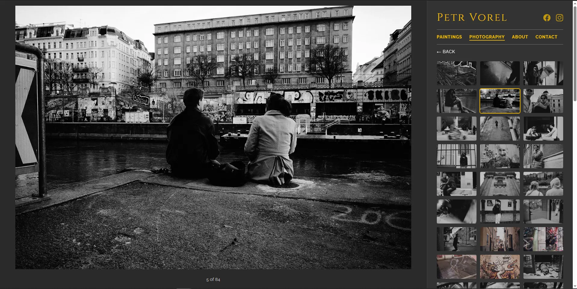 Petr Vorel's Artist Portfolio screenshot 2